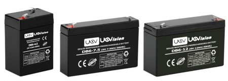 Uovision 6V kaamerate akud